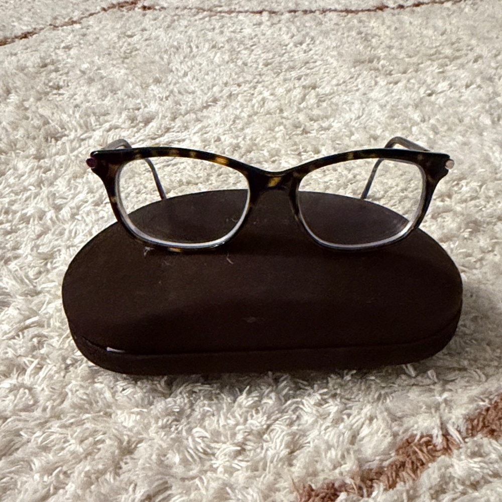 Tom Ford Women's Glasses in Black and Brown Tones